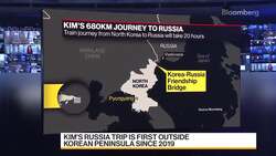 North Korea's Kim Headed Toward Russia for Putin Talks News Clip