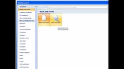 Exploring Microsoft Word Templates Instructional Video