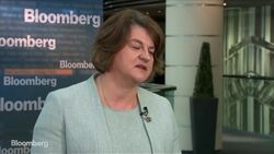 DUP's Foster Says Border in Irish Sea is 'Our One Red Line' News Clip