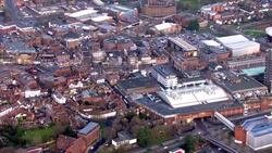 Aerials of Milton Keynes News Clip