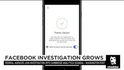 The Expanding Federal Investigation Into Facebook News Clip