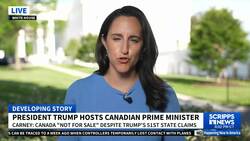 Carney addresses President Trump's comments on annexing Canada into the U.S. News Clip