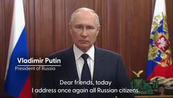 Vladimir Putin thanks Russia for ‘unity’ after aborted rebellion News Clip