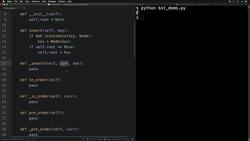 Python 3: Project-based Python, Algorithms, Data Structures - Project: Complete quote finder using hash table Instructional Video
