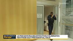 Le Pen Lashes Out at 'Political' Ruling News Clip