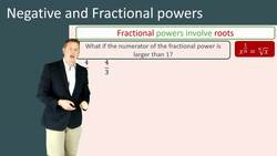 Negative and Fractional Powers Explained Instructional Video