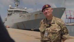 Interview with Lt Gen Sir John Lorimer, Senior Advisor for the Middle East, on Beirut relief News Clip