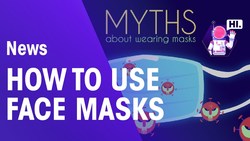How to use face masks Instructional Video