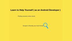 Comprehensive Android Developer Bootcamp - Learn to Help Yourself as an Android Developer Instructional Video