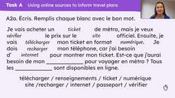 Recherches en ligne : negation with 'ne...pas', 'ne...jamais' and 'ne...rien' Instructional Video