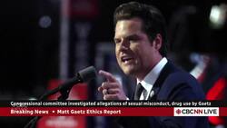 Matt Gaetz ethics report News Clip