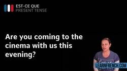 Est-ce que ? Instructional Video