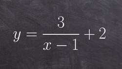 Graphing the reciprocal function with multiple transformations Instructional Video