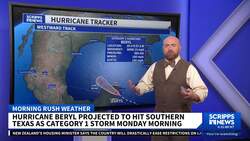 Hurricane Beryl makes landfall in Mexico, could head toward Texas next News Clip