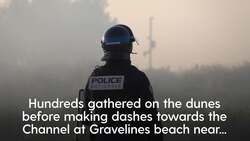 Channel crisis ‘deteriorating’, No 10 admits as French use tear gas on migrants News Clip