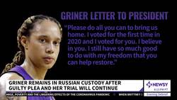 WNBA Star Brittney Griner's Supporters Rally For Her Release News Clip