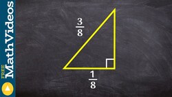 Apply the Pythagorean theorem to find the missing length ex 3 Instructional Video