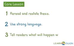 Crafting a Memorable Closing Paragraph with a Plea for Action Instructional Video