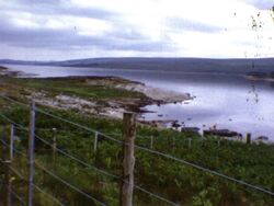 LAIRG AND THE RIVER SHIN, SCOTLAND, 1970 Stock Footage