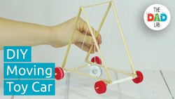 How to Make a Gravity-Powered Toy Car Instructional Video
