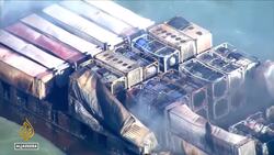 UK police arrest man over oil tanker and cargo ship collision in North Sea News Clip