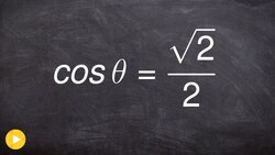 Evaluate the six trigonometric functions given cosine Instructional Video