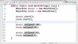 Java Programming for Complete Beginners - Java 16 - Step 08 - Exercises and Tips - Getters and Generating Getters and Setters with E Instructional Video