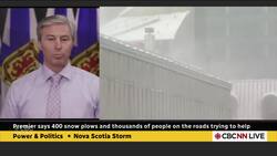 Federal government approves Nova Scotia's request for federal assistance in storm clean-up News Clip