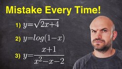 5 Domain and Range Problems Students Get Wrong Instructional Video