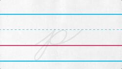 Lowercase Cursive Letter p Instructional Video