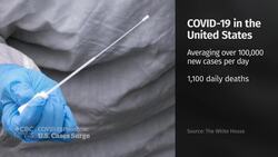 U.S. on track for over 800,000 COVID-19 deaths before 2022 News Clip