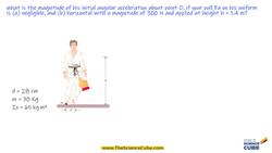 Judo Foot-Sweep: Analyzing Rotational Dynamics Instructional Video