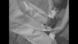 Daredevil Bill Outten sets himself on fire and dives into flaming pool at Palisades Amusement Park in New Jersey News Clip