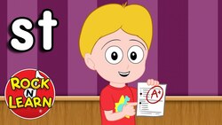 ST Consonant Blend Song and Practice Instructional Video