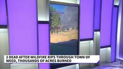 Sheriff: 2 Dead In Northern California Wildfire News Clip