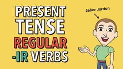 Spanish Bite - Regular -IR verbs (Present Tense) Instructional Video