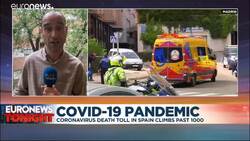 Coronavirus: Spain's COVID-19 death toll passes 1,000 people News Clip