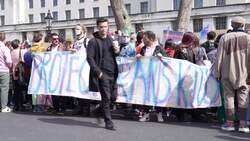 Hundreds protest Government’s U-turn on banning trans 'conversion therapy' News Clip