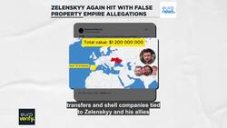 Zelenskyy once again hit with false property empire allegations News Clip