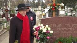 Supporters of Nicolae Ceausescu attend ceremony Instructional Video