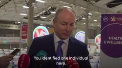 Taoiseach and Tanaiste refuse to comment on trust in Lowry News Clip