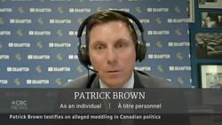 Patrick Brown recalls ‘angry phone call’ from Indian diplomat News Clip