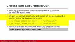 Oracle Database Administration from Zero to Hero - Managing the Redo Log (Part 3 of 4) Instructional Video