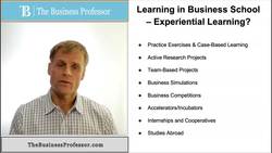Learning in Business School - Experiential Learning Instructional Video