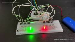 2 x 74HC595 Shift Register Dual-Defined Arrays w/Arduino Uno & LEDs Instructional Video