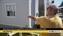 Delta, B.C., floating homes struggle with falling water levels and rising silt News Clip