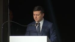 Zelenskiy speaks at World Jewish Congress meeting News Clip