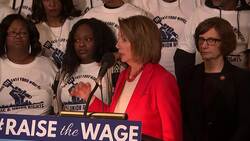 Democrats introduce bill to raise minimum wage News Clip
