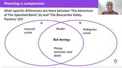 Comparing ‘The Speckled Band’ and ‘The Boscombe Valley Mystery’ Instructional Video