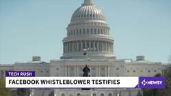 Facebook Whistleblower Frances Haugen Returns To Capitol Hill News Clip